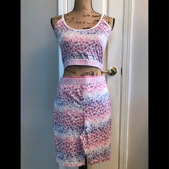 LAY-Z chic 2 Pieces Set Size:L - Picture 1 of 9